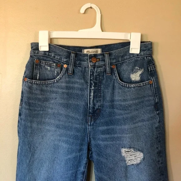 Madewell Classic Straight Jeans - Picture 2 of 7